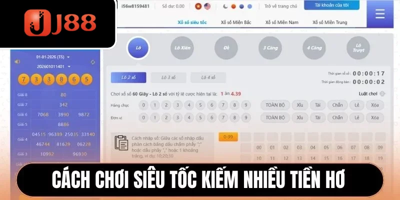 Cách chơi siêu tốc kiếm nhiều tiền hơn
