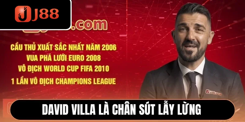 David Villa là chân sút lẫy lừng của Tây Ban Nha David Villa là chân sút lẫy lừng của Tây Ban Nha
