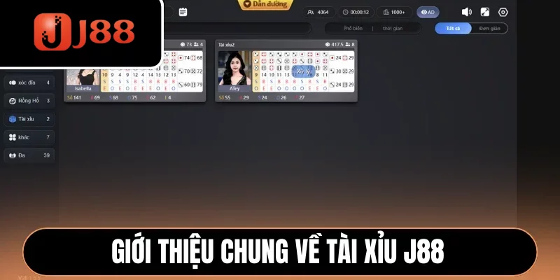 Giới thiệu chung về Tài xỉu J88