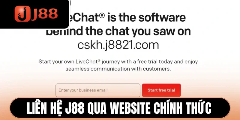 Liên hệ J88 qua website chính thức