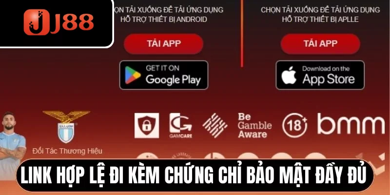 Link hợp lệ đi kèm chứng chỉ bảo mật đầy đủ
