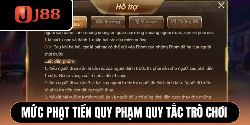 Mức phạt tiền lớn nếu quy phạm quy tắc trò chơi