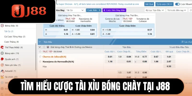 Tìm hiểu cược tài xỉu bóng chày tại J88 Tìm hiểu cược tài xỉu bóng chày tại J88