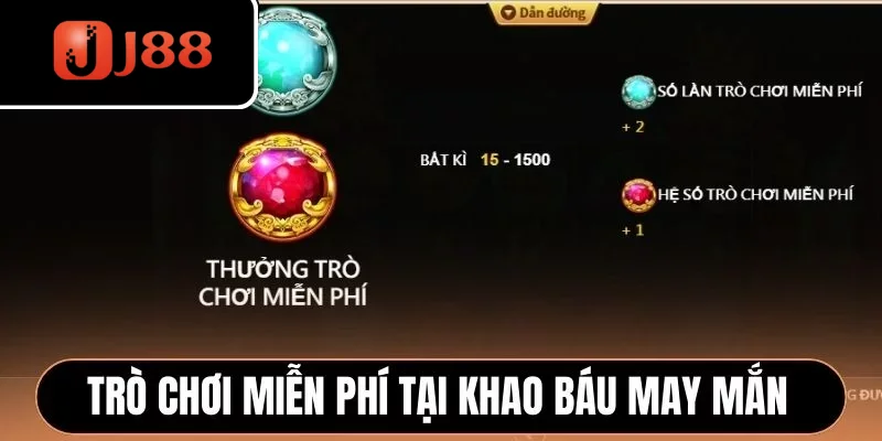 Trò chơi miễn phí tại Kho Báu May Mắn