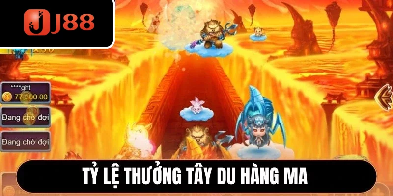 Tỷ lệ thưởng Tây Du Hàng Ma