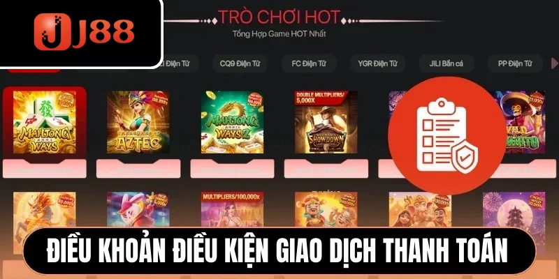 Điều khoản điều kiện cho mọi giao dịch thanh toán
