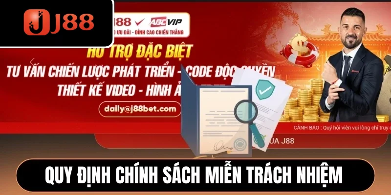 Những quy định chính sách miễn trách nhiệm