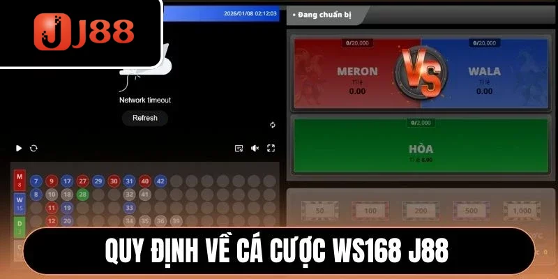 Quy định về cá cược WS168 J88